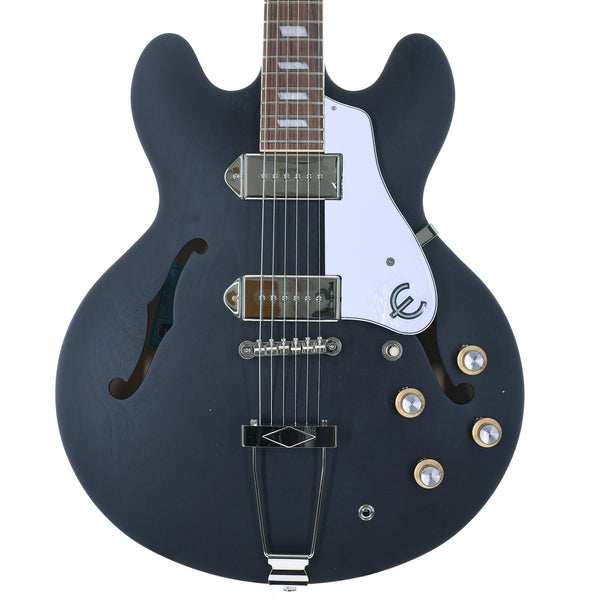 Epiphone Casino Worn Ebony(ブラック) Epiphone Casino Worn Hollowbody Electric Guitar Ebony
