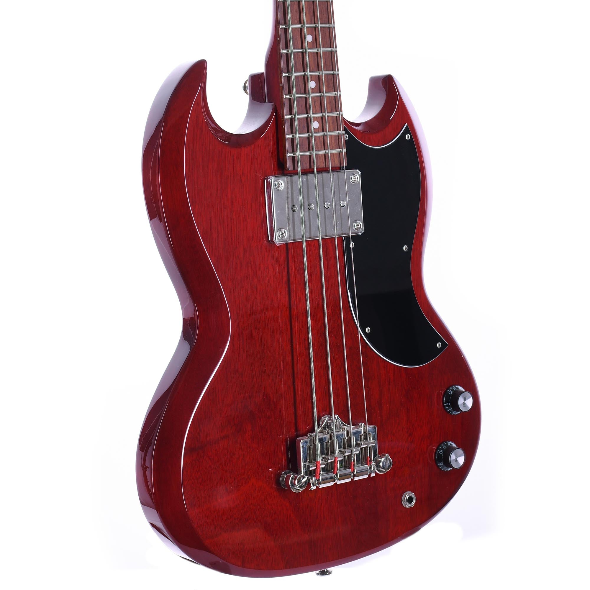 Epiphone EB-0 Bass 1P/U Cherry Chrome Hardware – Russo Music