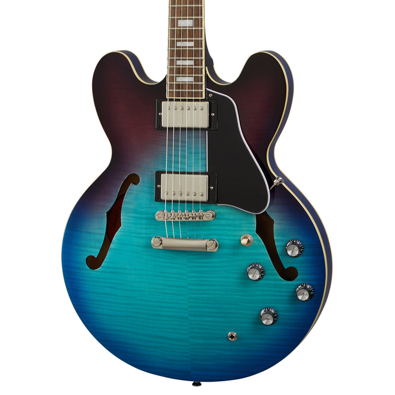 Epiphone ES-335 Figured Electric Guitar, Blueberry Burst