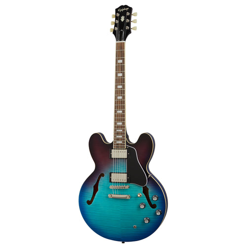 Epiphone ES-335 Figured Electric Guitar, Blueberry Burst