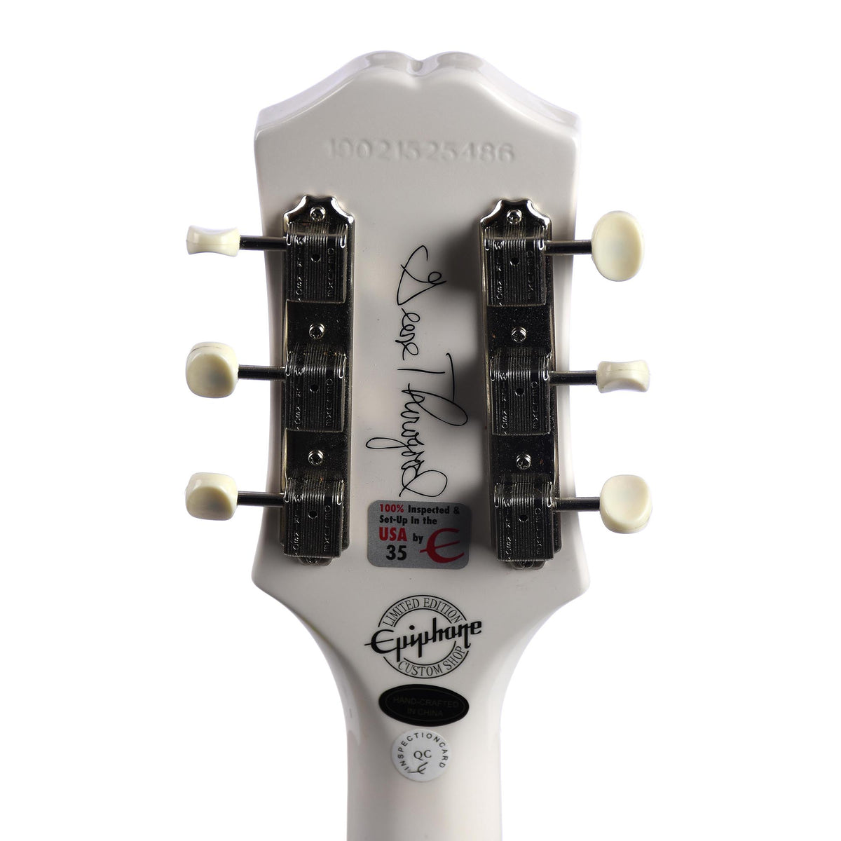 Epiphone George Thorogood White Fang ES-125 TDC Outfit Bone White