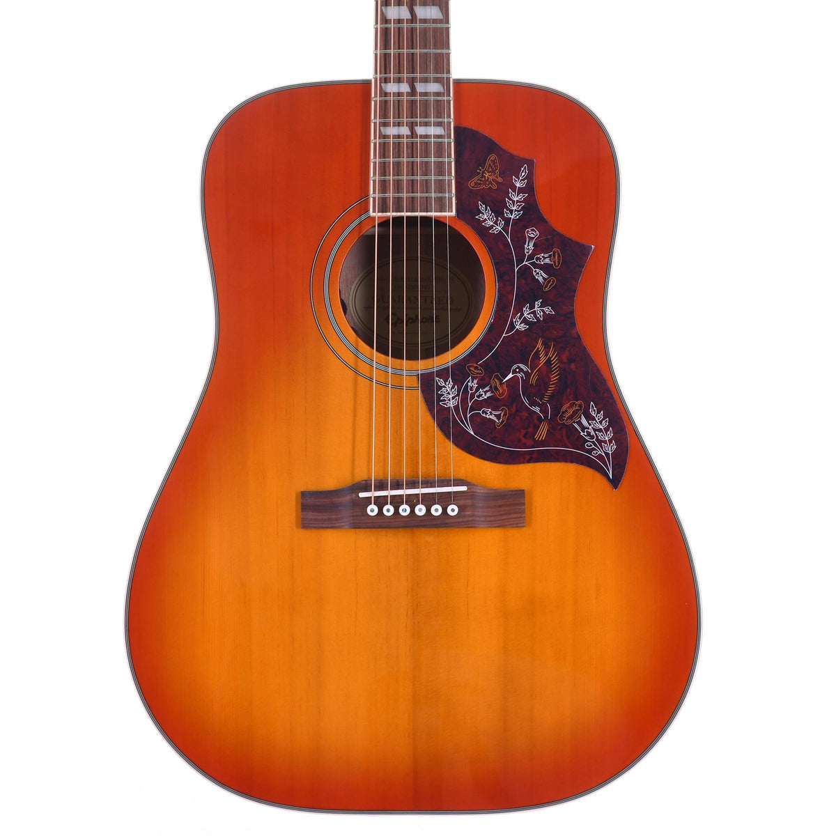 2024 Epiphone Hummingbird Studio, Faded Cherry