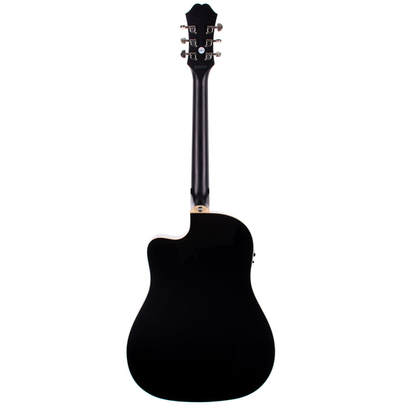 Epiphone J-45 EC Studio Solid Top Acoustic Guitar With Fishman Presys II, Ebony
