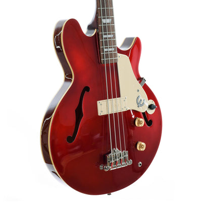 2025 Epiphone Jack Casady Bass Sparkling Burgundy