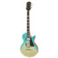 Epiphone Les Paul Modern Figured Electric Guitar, Caribbean Blue Fade