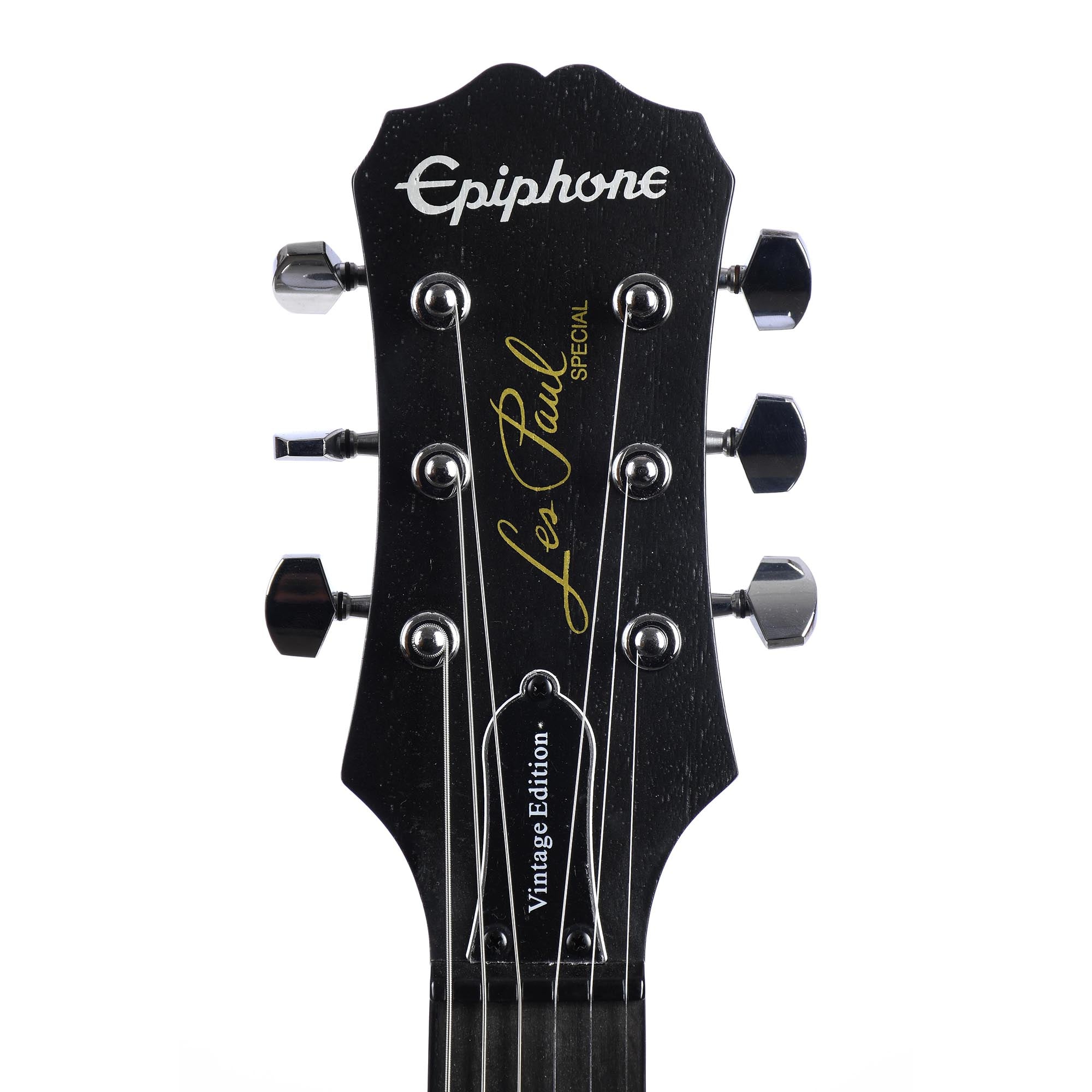 Epiphone Les Paul Special VE Ebony Vintage Finish – Russo Music