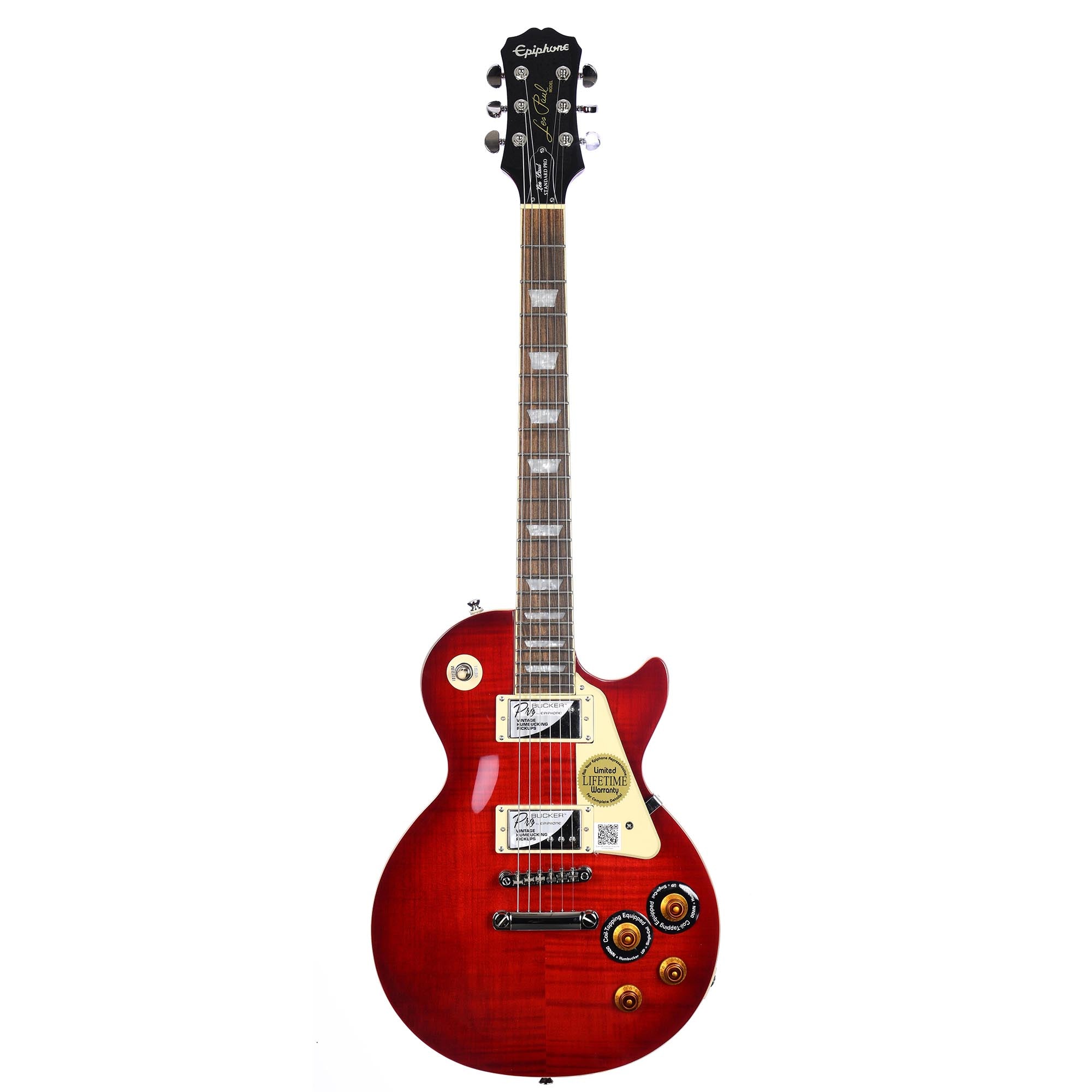 Epiphone Les Paul Standard Plus Top Pro With Probuckers And Coil
