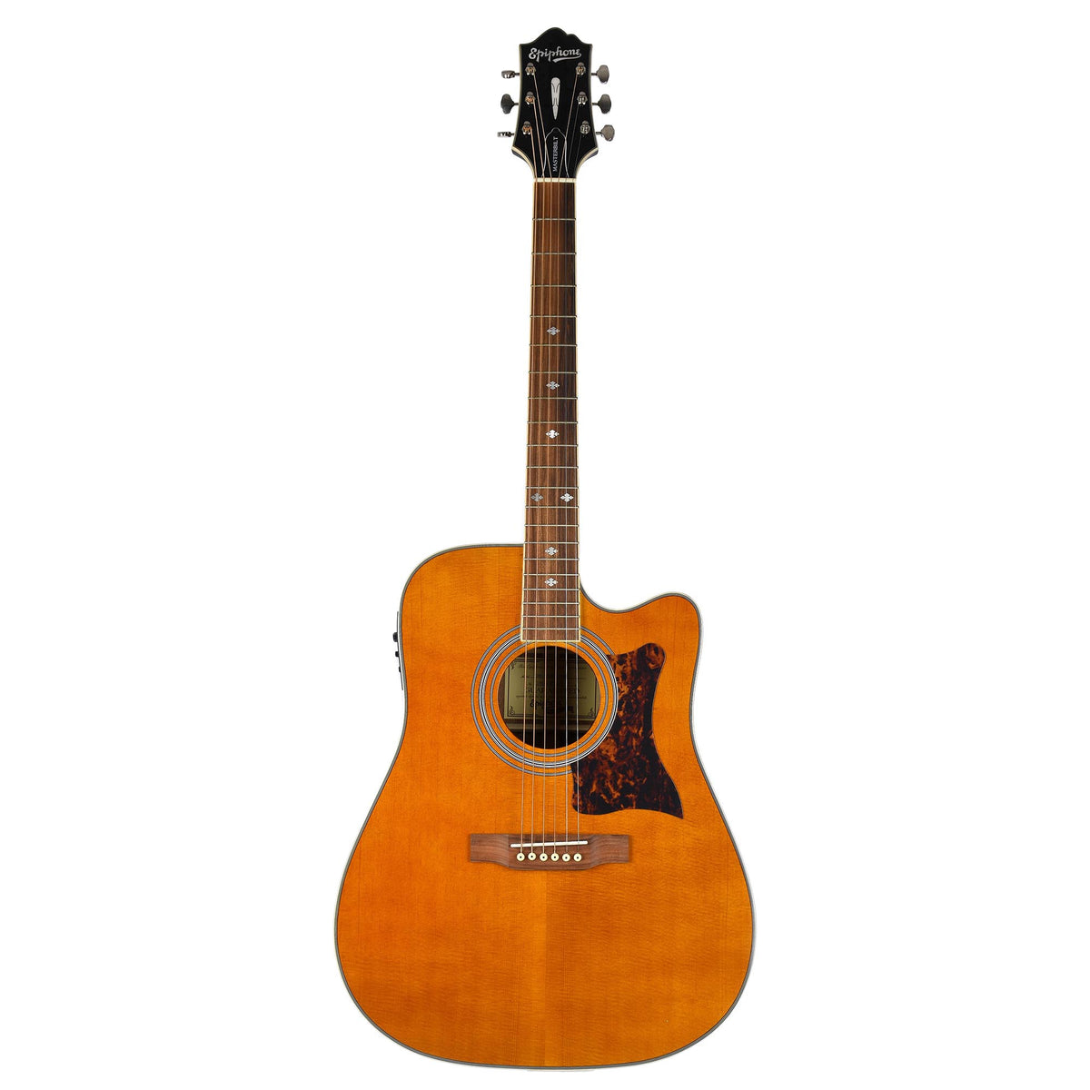 Epiphone Masterbilt DR-500MCE Acoustic/Electric Guitar, Natural