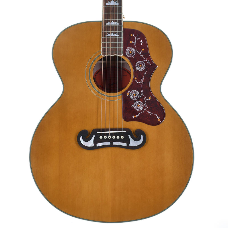 Epiphone Masterbilt J-200 Acoustic-Electric Guitar, Aged Natural Antique Gloss
