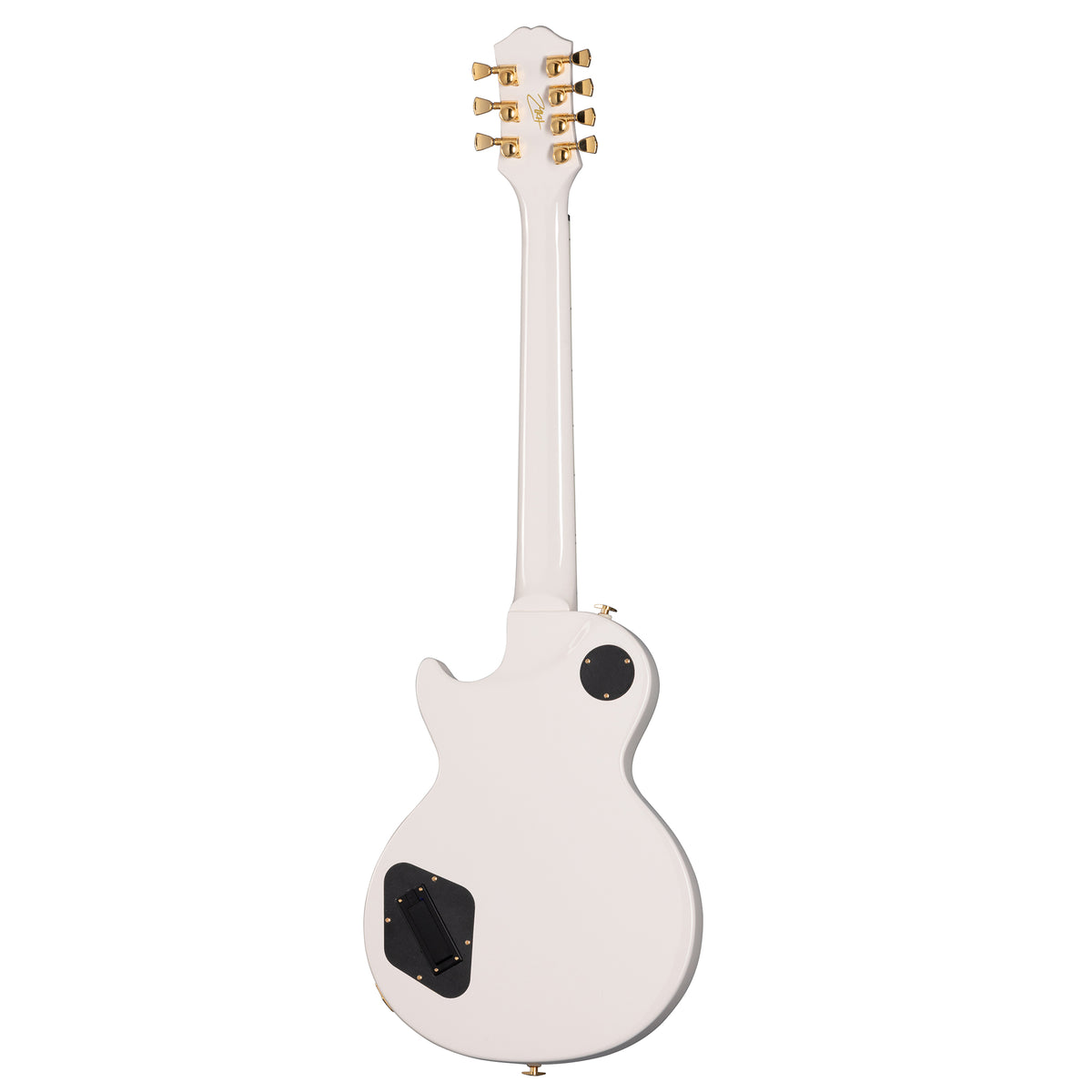 Epiphone Matt Heafy Les Paul Custom Origins 7-String Electric Guitar With Hard Case, Bone White