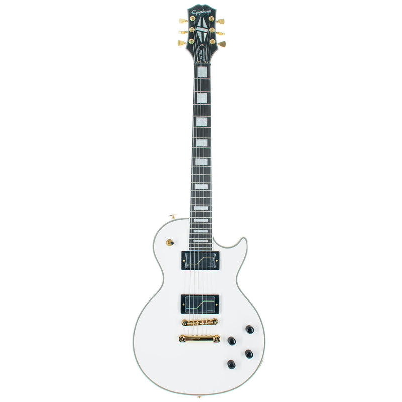 Epiphone Matt Heafy Les Paul Custom Origins Electric Guitar With Hard Case, Bone White