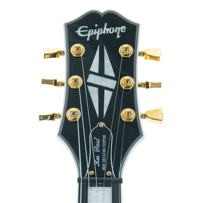 Epiphone Matt Heafy Les Paul Custom Origins Electric Guitar With Hard Case, Ebony