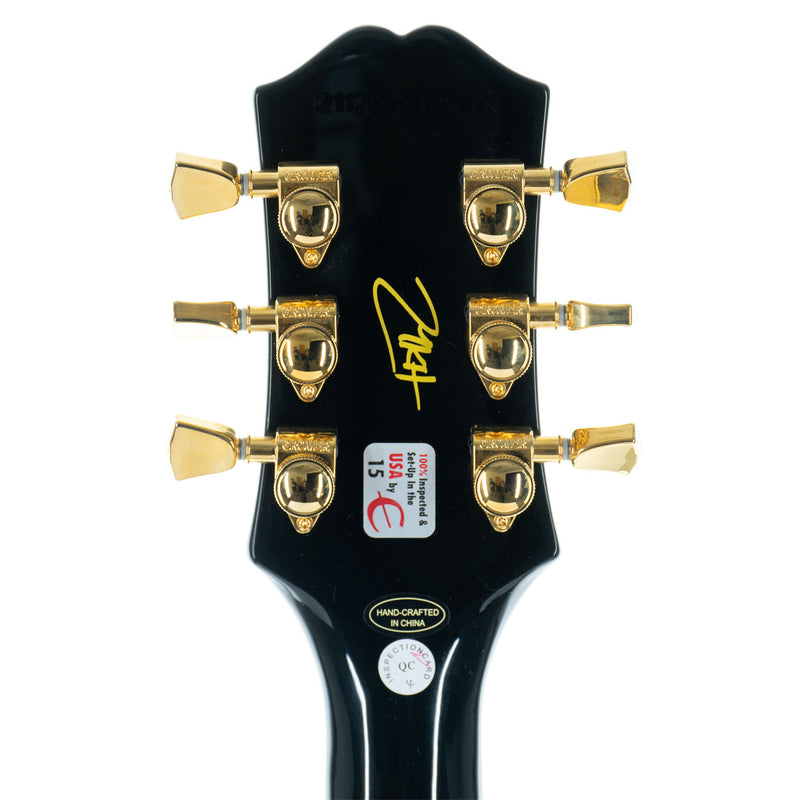 Epiphone Matt Heafy Les Paul Custom Origins Electric Guitar With Hard Case, Ebony