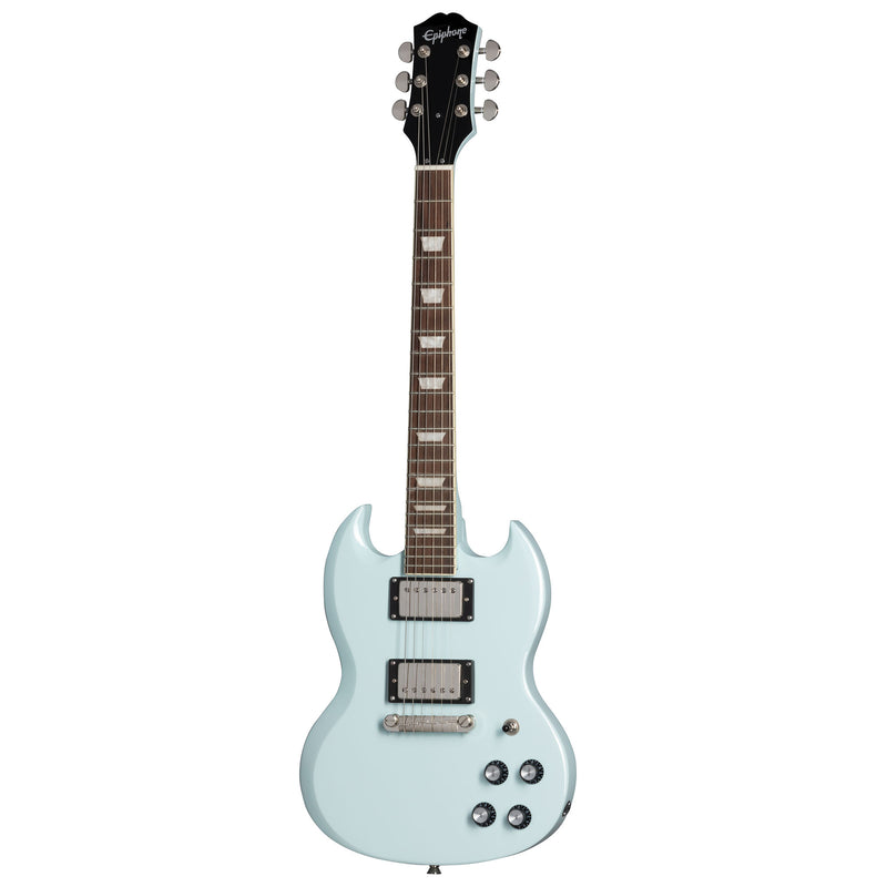 Epiphone Power Players SG Electric Guitar, Ice Blue, With Gig Bag