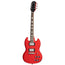 Epiphone Power Players SG Electric Guitar, Lava Red, With Gig Bag