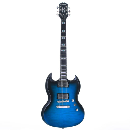 Epiphone Prophecy, Blue Tiger Aged Gloss