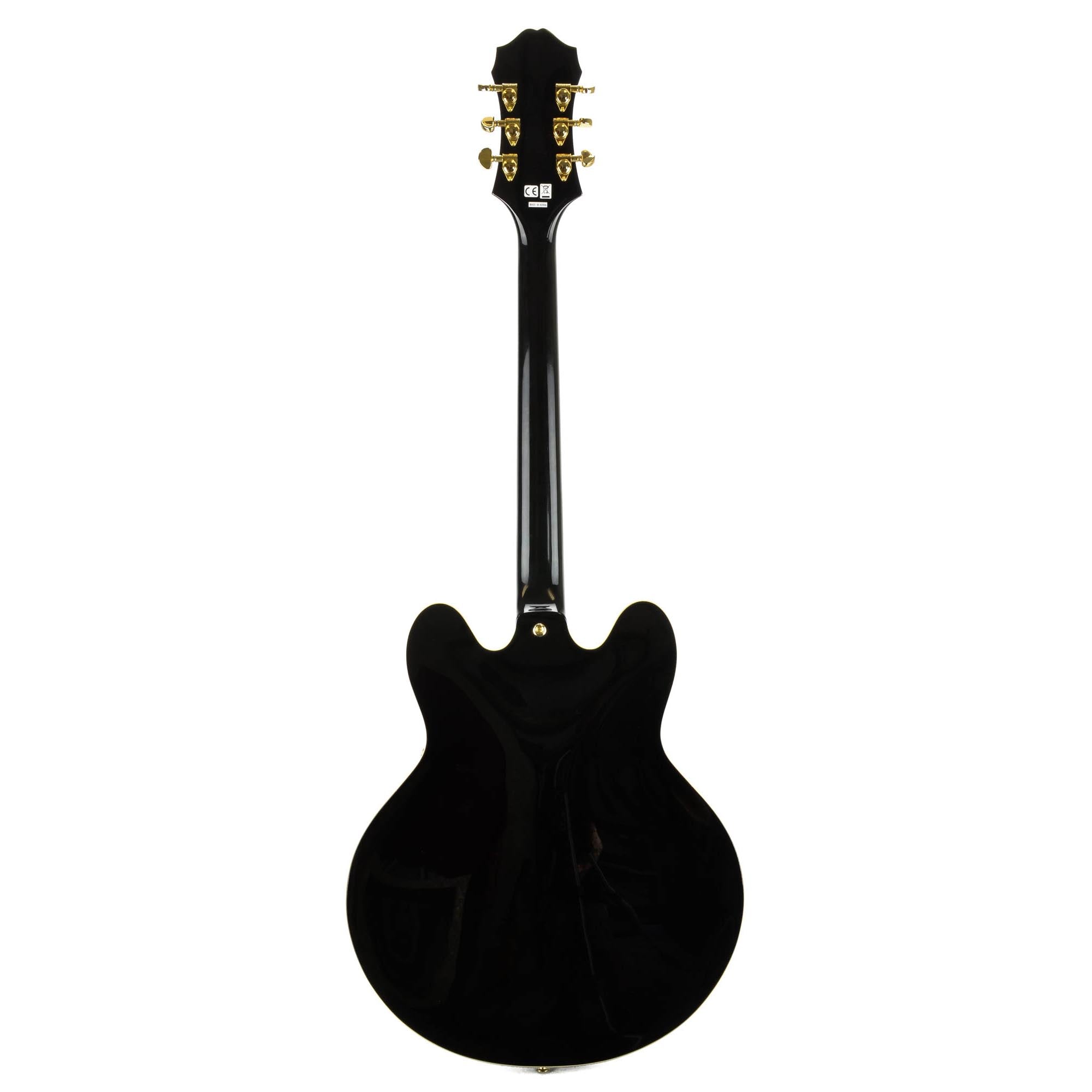 Epiphone Sheraton II Ebony Gold Hardware - Used – Russo Music