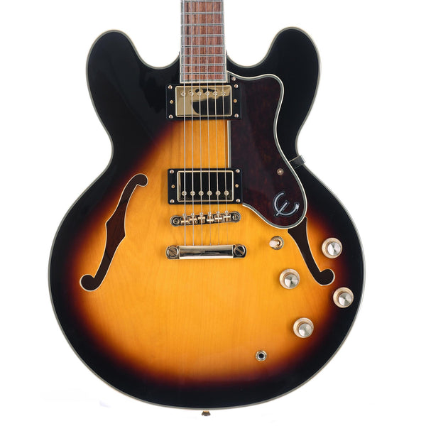 epiphone sheraton tobacco sunburst II Vintage the Sheraton returns in both Vintage Sunburst and Natural finishes Epiphone Sheraton II Pro Sunburst