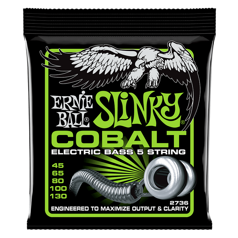 Ernie Ball 45-130 Cobalt Slinky 5 String