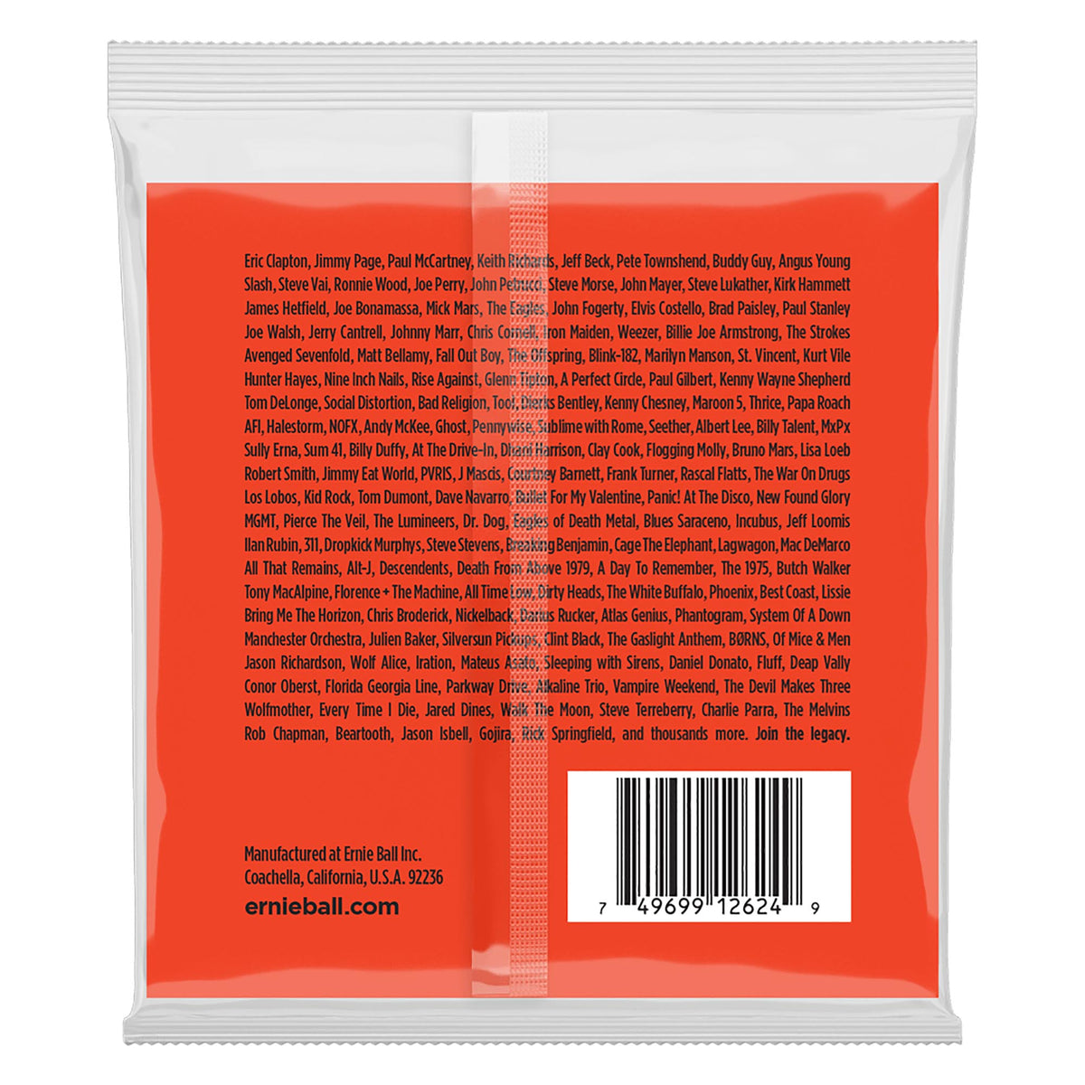 Ernie Ball 8-String Skinny Top Heavy Bottom Slinky Nickel Wound Electric Guitar Strings