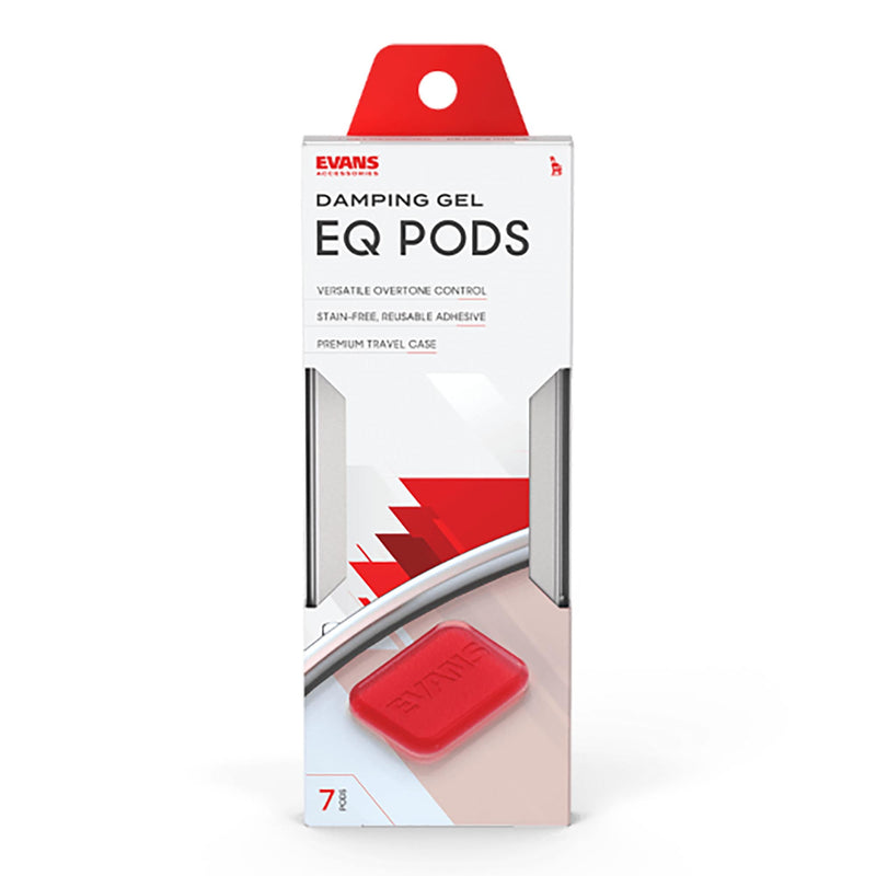 Evans EQ Pods Drum Damper Gels, Pack Of 7