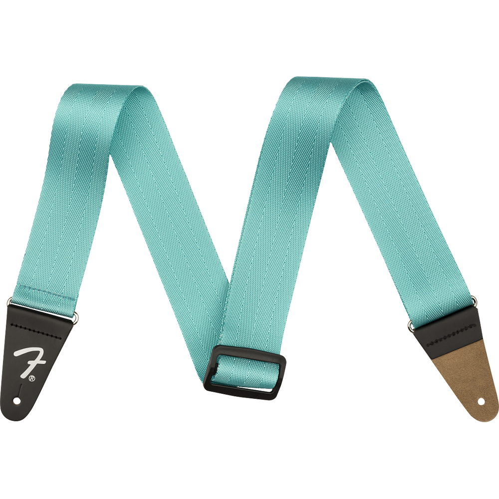 Fender 2" Am Pro Seatbelt Guitar Strap, Miami Blue