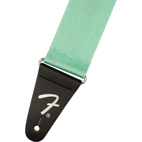 Fender 2" Am Pro Seatbelt Guitar Strap, Mystic Surf Green