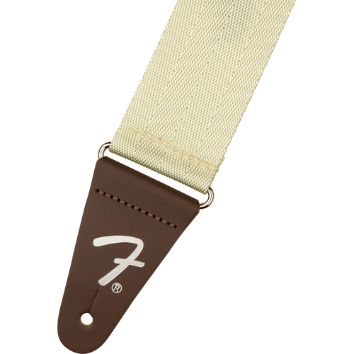 Fender 2" Am Pro Seatbelt Guitar Strap, Olympic White