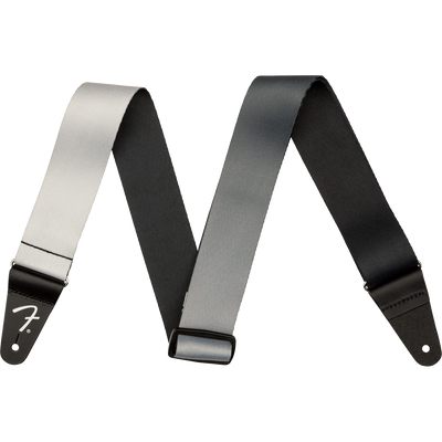 Fender 2" Ombre Strap, Silver Smoke