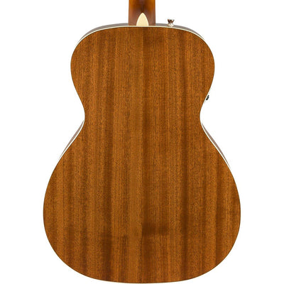 Fender 2019 Limited Edition FA-235E Concert Striped Ebony Top Laurel Guitar, Natural