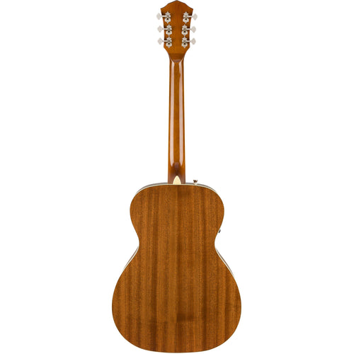 Fender 2019 Limited Edition FA-235E Concert Striped Ebony Top Laurel Guitar, Natural