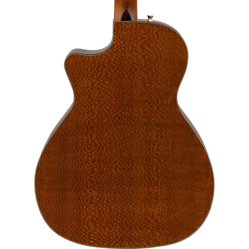 Fender 2019 Limited Edition FA-345CE Auditorium Spalted Maple Top Laurel Guitar, Natural