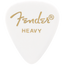 Fender 351 Pick Pack, White Heavy 12 Pack