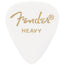 Fender 351 Shape Picks, 1 Gross, White, Heavy