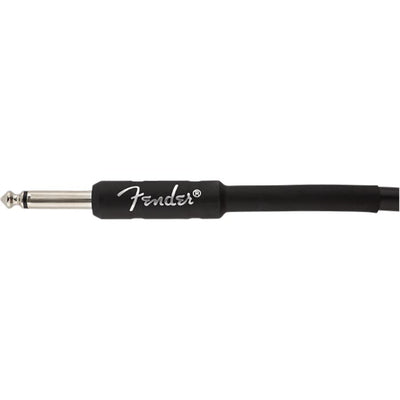 Fender 5' Professional Series Instrument Cables, Straight/Straight, Black