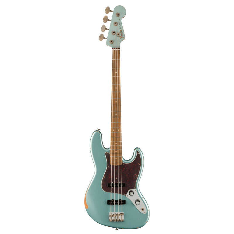 Fender 60th Anniversary Roadworn '60s Jazz Bass, Firemist Silver