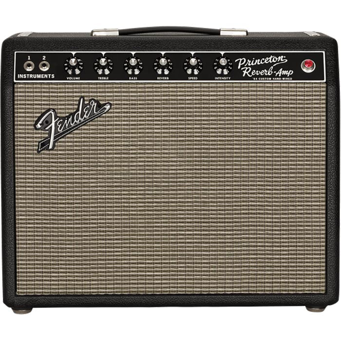 Fender '64 Custom Princeton Reverb Hand-Wired Tube Guitar Combo Amplifier 120V