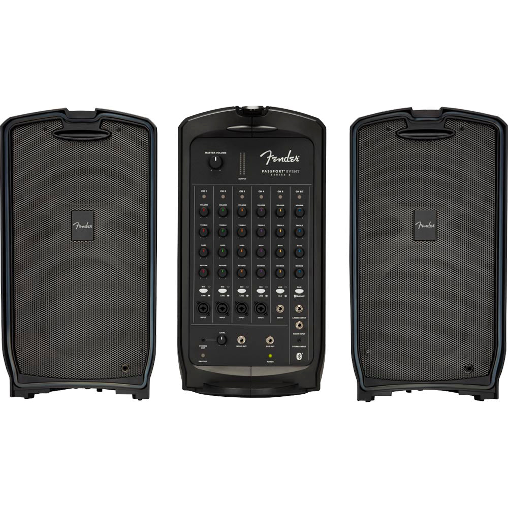 Fender Audio Passport Event PA System S2 375W Speakers