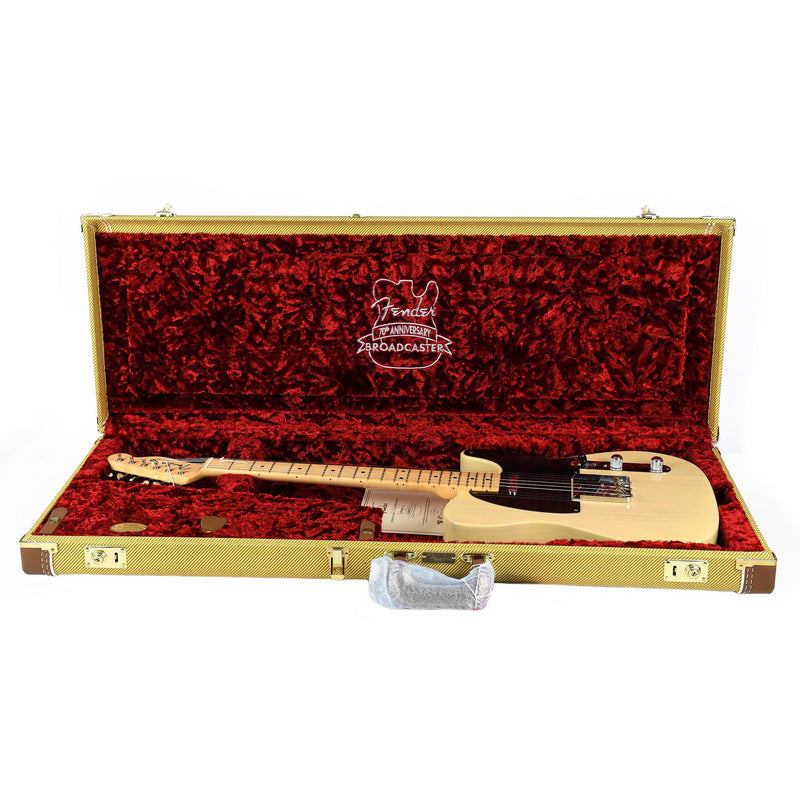 Fender 70th Anniversary Broadcaster Maple Fingerboard Blackguard Blonde
