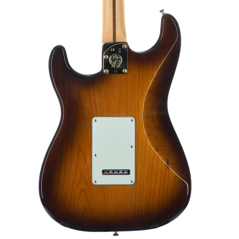 Fender 75th Anniversary Commemorative Stratocaster Maple, 2 Color Bourbon Burst