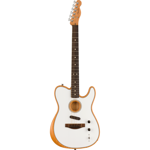 Fender Acoustasonic Player Telecaster Rosewood, Arctic White