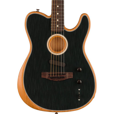 Fender Acoustasonic Player Telecaster Rosewood, Brushed Black