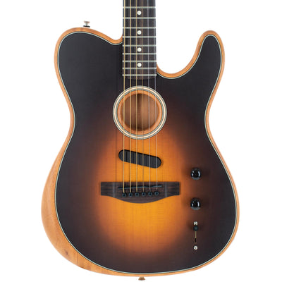 Fender Acoustasonic Player Telecaster Acoustic Guitar Rosewood, Shadow Burst