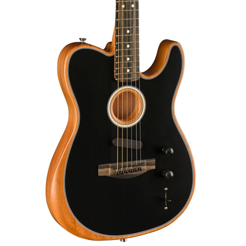 Fender American Acoustasonic Telecaster, Black