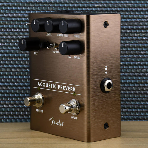 fender acoustic reverb pedal Fender Acoustic Preverb Preamp/Reverb Pedal