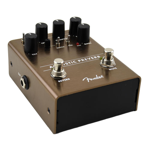 acoustic reverb pedal Fender Acoustic Preverb Preamp/Reverb Pedal