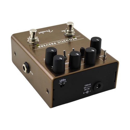 fender tube preamp pedal Fender Acoustic Preverb Preamp/Reverb Pedal