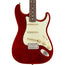 Fender Aerodyne Classic Stratocaster Flame Maple Top Rosewood, Crimson Red Transparent