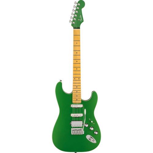 Fender Aerodyne Special Stratocaster HSS Electric Guitar, Maple Fingerboard, Speed Green Metallic