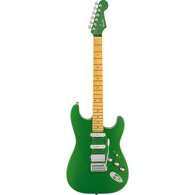 Fender Aerodyne Special Stratocaster HSS Electric Guitar, Maple Fingerboard, Speed Green Metallic